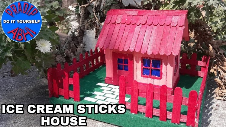 How to Make Popsicle Stick House for Kids
