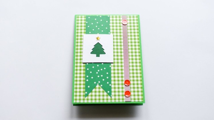 How to make : Simple Christmas Card  | Kartka na Boże Narodzenie - Mishellka #274 DIY