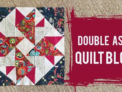 How To Quilt - Sew a Double Aster Block - Quilting Tutorial