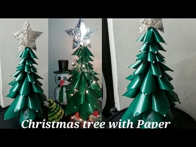 Medium Size Christmas Tree  With Paper
