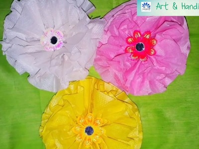 PAPER FLOWER.TISSUE PAPER FLOWER
