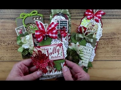 Quick & Easy Christmas Tags  Polly's Paper Studio Have a Jolly Holiday Printable Process DIY  Craft