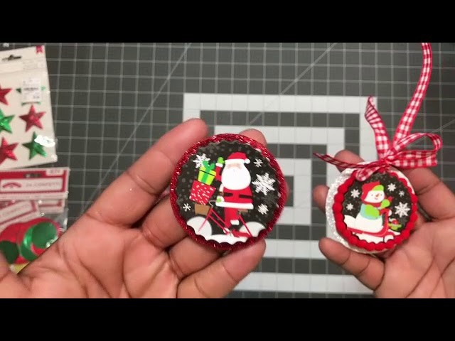 Received Swap & Easy Altered Paper Clips, and Gift Tags.Ornaments - 29 Nov 17