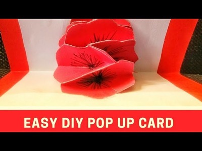 Valentine's Day Card| How to make Easy DIY Heart Pop up Card❤️ Beautiful & Pretty!