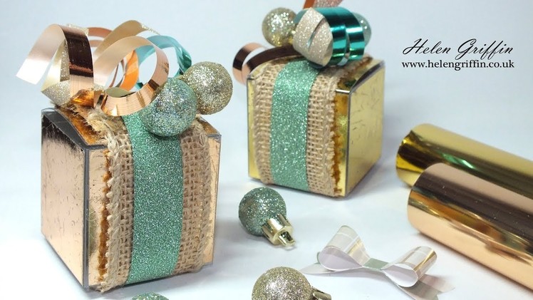 12th Day of Christmas | DIY Foiling On Treat Boxes