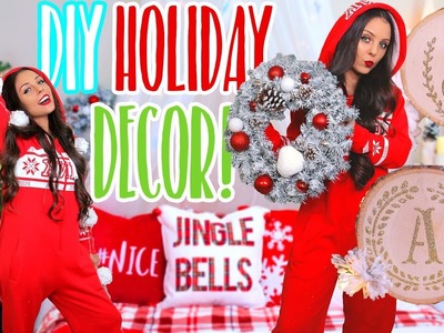 5 DIY HOLIDAY DECOR IDEAS YOU'VE NEVER SEEN BEFORE! Easy Christmas Decorations! 2017