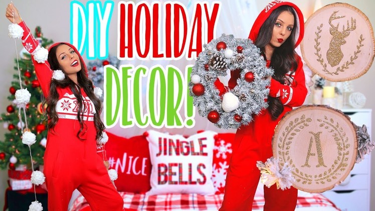 5 DIY HOLIDAY DECOR IDEAS YOU'VE NEVER SEEN BEFORE! Easy Christmas Decorations! 2017