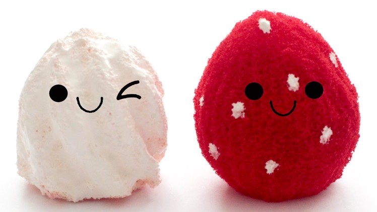 Back To Basic: How To Shape Strawberry & Cream Squishy