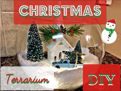 Christmas DIY | Christmas Terrarium