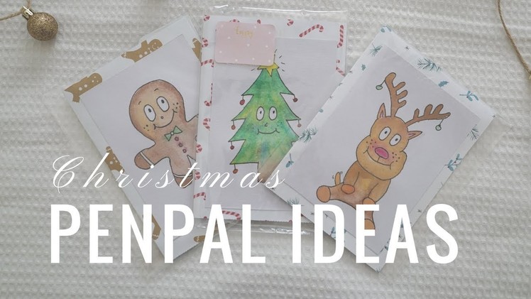Christmas DIY Penpal Ideas ????