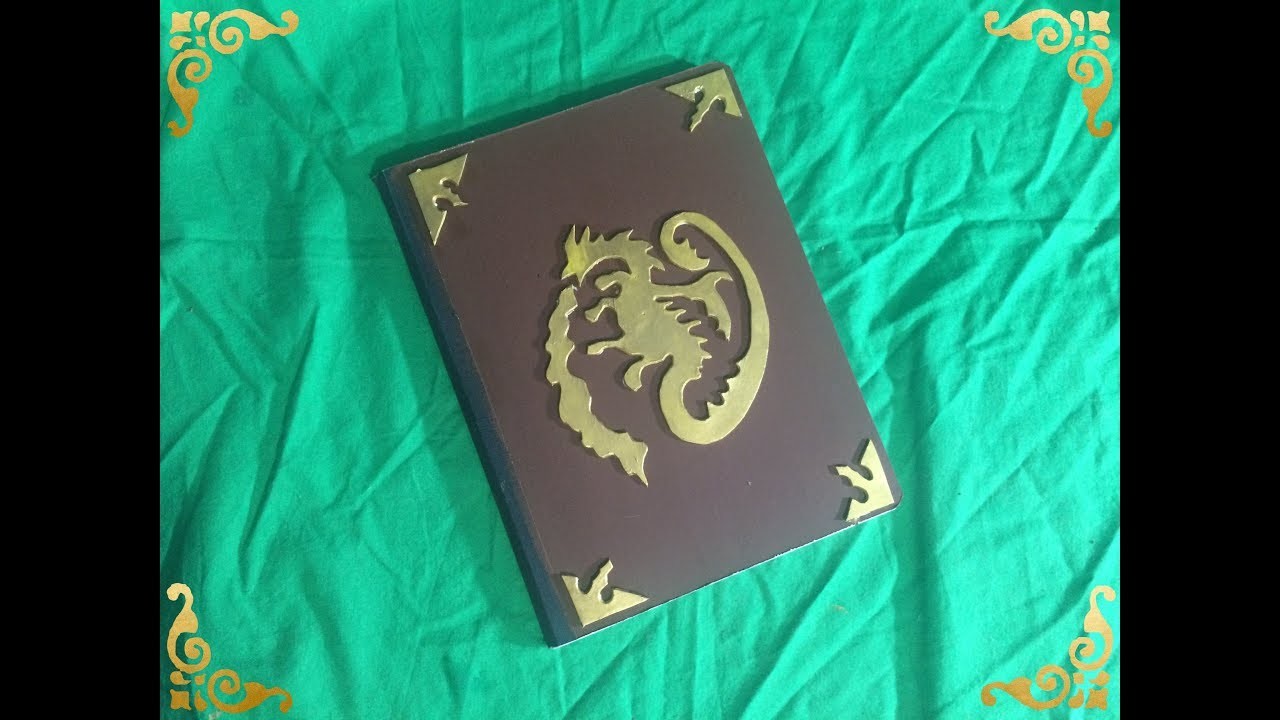 Disneys Descendants Mals Spell Book Diy