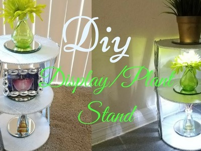 Diy 3 Tier Display.Plant Stand Quick, Simple and Inexpensive!