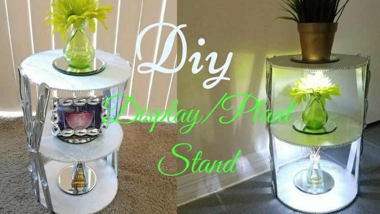 Diy 3 Tier Display.Plant Stand Quick, Simple and Inexpensive!