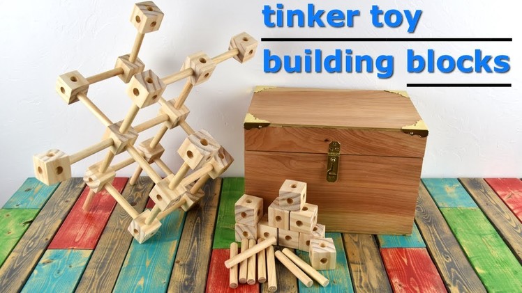 DIY Building Blocks | Tinker(ing) Toys | Christmas. Birthday Gift
