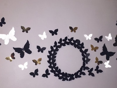 DIY - butterfly wall decor