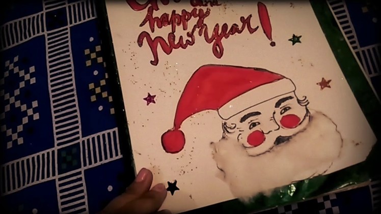 DIY-Christmas and New Year card making ideas. 