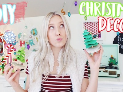 Diy Christmas Room Decor | Easy and Simple Diys For the Holidays!