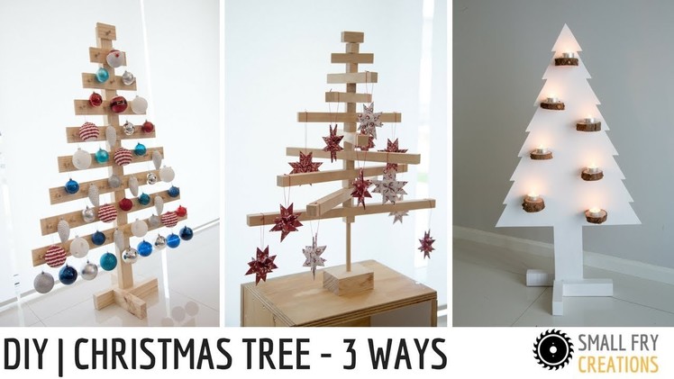 DIY | Christmas Tree - 3 ways
