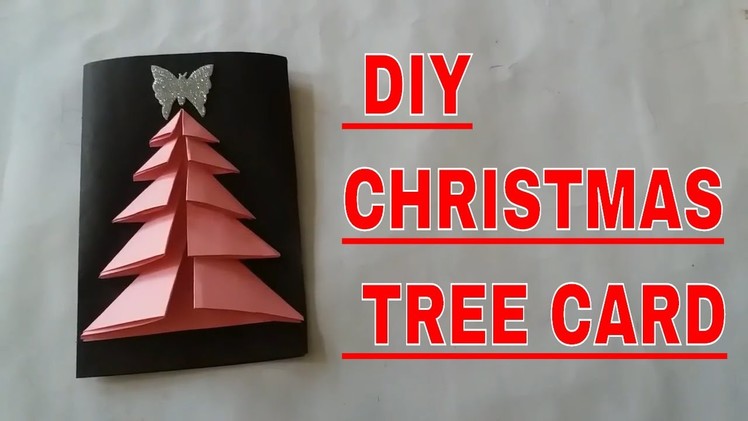 DIY CHRISTMAS TREE CARD