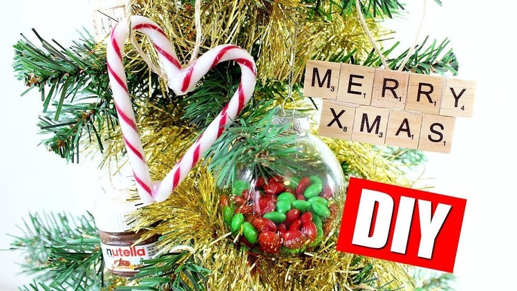 DIY CHRISTMAS TREE ORNAMENTS & DECORATIONS | 25 DIYs Of Christmas Day 4
