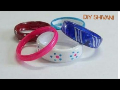 DIY crafts: BRACELETS recycling plastic bottles ||diy shivani