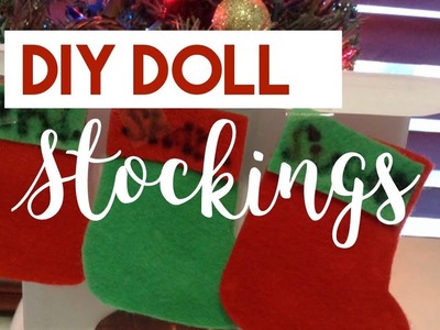 DIY Doll Stockings