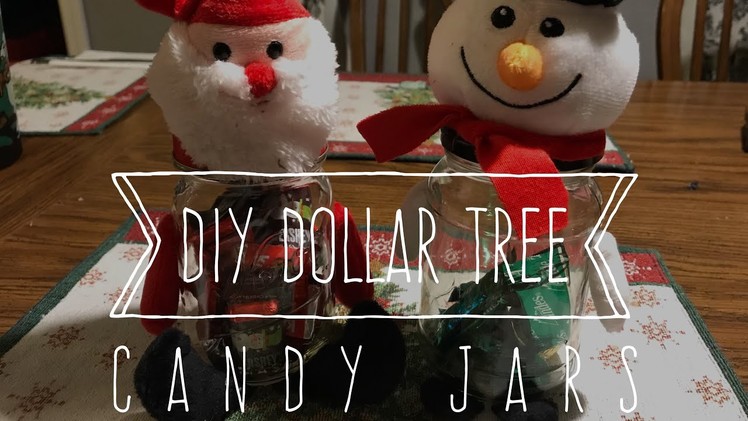 DIY Dollar Tree Candy Jar