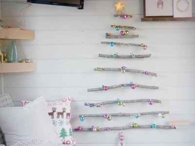 DIY Flat Wood Tree