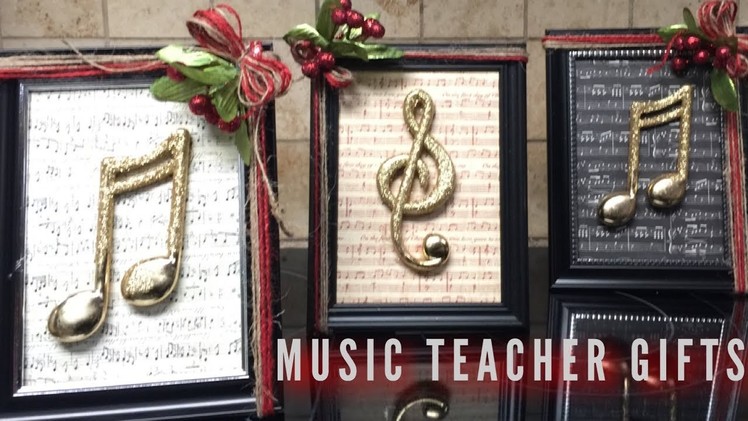 DIY Gift for Music Teachers