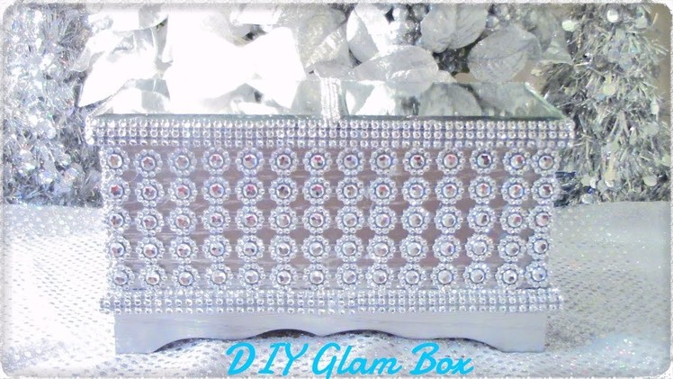 DIY Glam Decor Box, From Blah to Bling!!