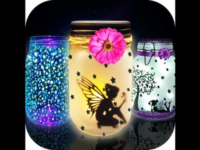 DIY Glow in the dark toys making | DIY glowing Fairy jar maker Game | DIY Life hacks