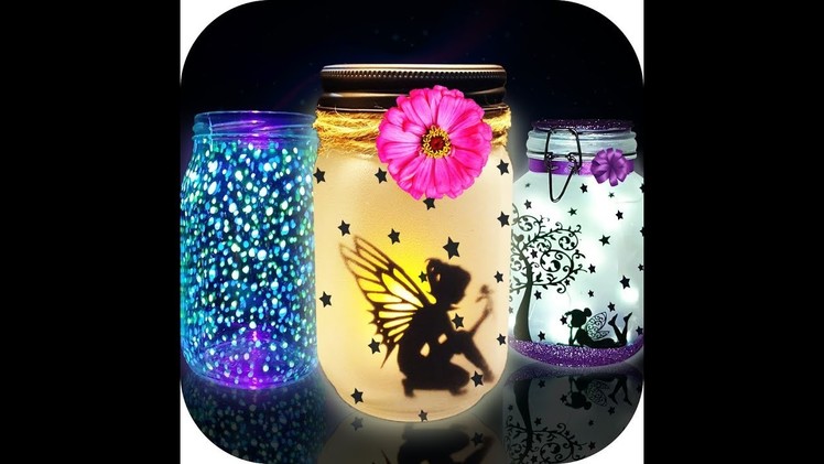DIY Glow in the dark toys making | DIY glowing Fairy jar maker Game | DIY Life hacks