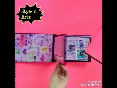DIY -  Handmade mini album -  Mom's birthday special -  Handmade Gift Ideas