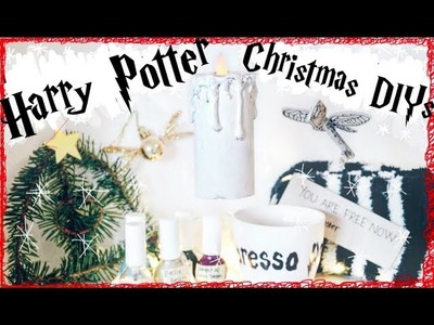 DIY Harry Potter Christmas Room Decor & Gift Ideas || 7 Easy Christmas Crafts || Adela