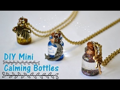 DIY MINI GLITTER CALMING BOTTLES - EASY CHRISTMAS PRESENTS | P.G.P Crafts