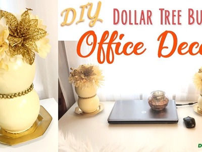 DIY Office Decor Ideas | DOLLAR TREE BUDGET 2017