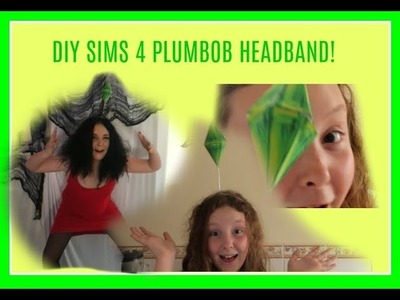 DIY SIMS 4 PLUMBOB HEADBAND! (sims halloween costume)
