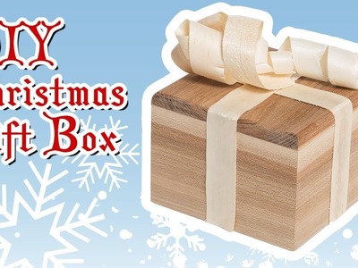 DIY Wooden Christmas Gift Box
