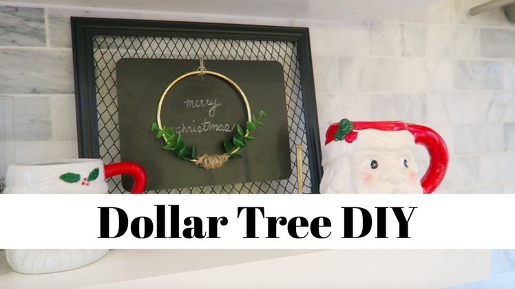 Dollar Tree  DIY Christmas Decor Idea