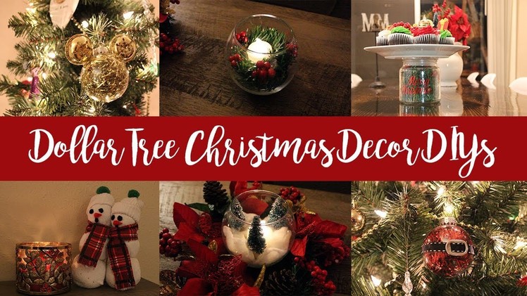 Dollar Tree DIY Christmas Decorations 2017