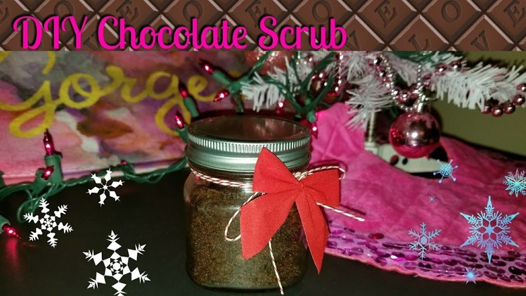 Easy DIY???? Chocolate Sugar Scrub ????