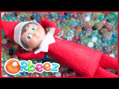 Elf on the Shelf plays with Orbeez! DIY Orbeez Slime, Stress Ball, and Air Freshener