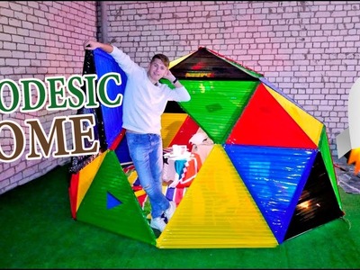 GEODESIC DOME FROM DUCT TAPE |  Geodesic Home – DIY