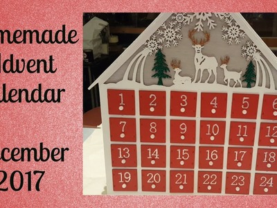 Homemade Advent Calendar | Hobbycraft DIY Project | December 2017