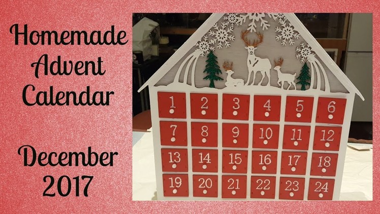 Homemade Advent Calendar | Hobbycraft DIY Project | December 2017