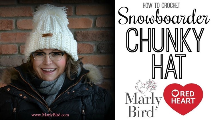 How to Crochet Snowboarder Chunky Hat
