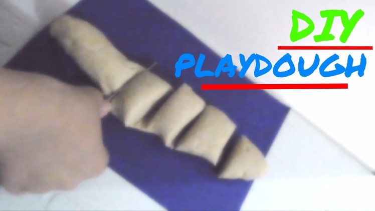 How To Make NO BAKE Playdough-DIY Playdough
