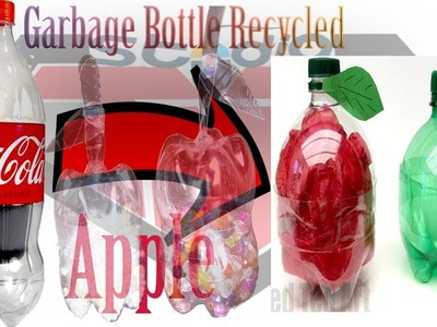 How to Make Plastic Bottle Apples ||  Recycle Plastic Bottles || Plastic Bottle DIY Idea