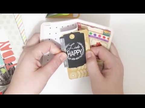 How To Use Up Your Project Life Card Stash - DIY Project Life Card Interactive Embellishments