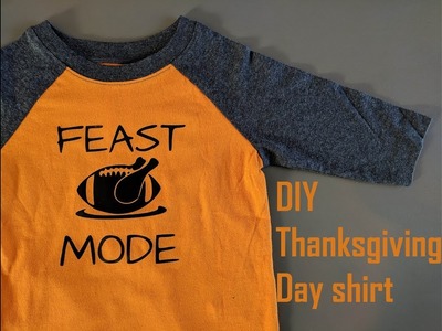 I Make Stuff - DIY Thanksgiving themed shirt